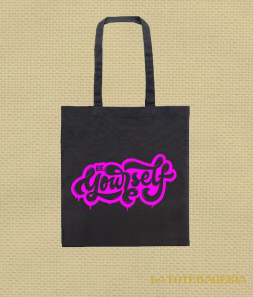 Tote Bag con fuelle "Be Yourself" - Imagen 2
