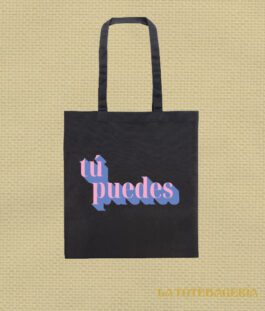 Tote Bag con fuelle «Tu puedes»